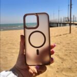⁦BLU WOLF MATTE MAGSAFE COVER⁩ - الصورة ⁦2⁩