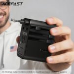 ⁦ACEFAST 2500W Universal Travel Adapter with PD65W USB-C Z8⁩ - الصورة ⁦7⁩