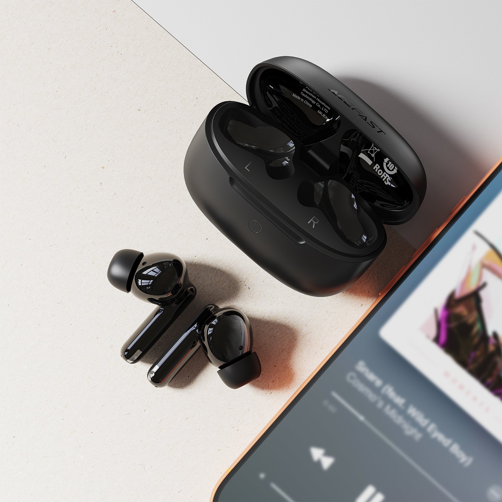 7 ACEFAST 13mm Driver True Wireless Earbuds W7 - الصورة 1