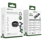 ⁦ACEFAST Qi2 Desktop Magnetic Wireless Charger with Cable E24⁩ - الصورة ⁦4⁩